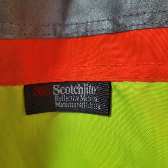 3M Fleece lined zip up safety vest size L - Picture 2 of 3
